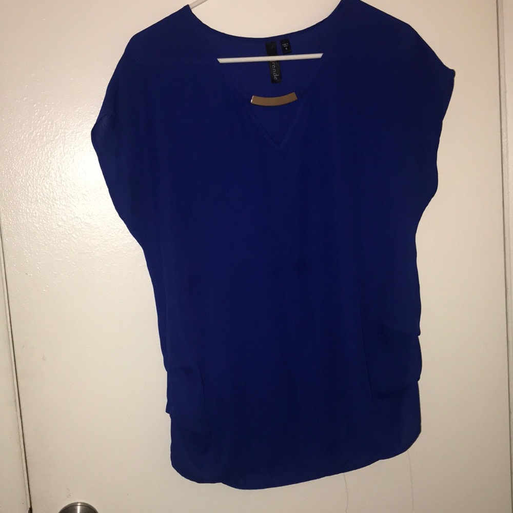 Blue blouse